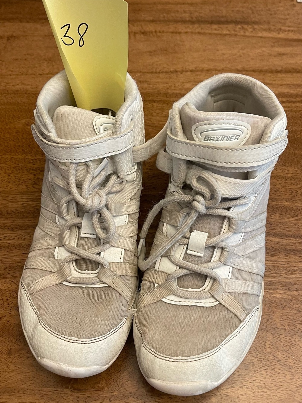 Women's High-Top Athletic Sneakers in Light Beige